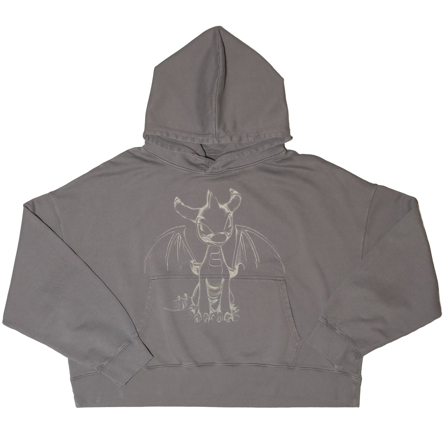 LAHZARD CROPPED HOODIE